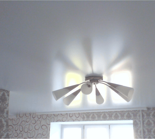Сатиновые натяжные потолки